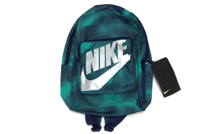 Nike Nike Multicolor Fabric Backpack Regular Men's Blue Green