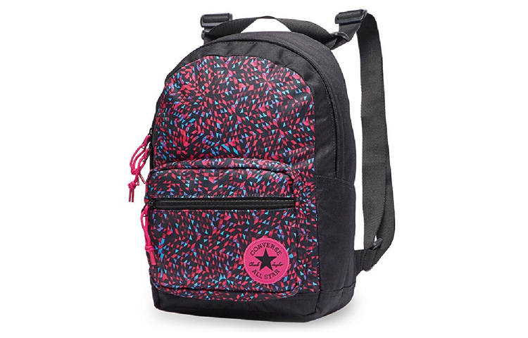 Converse Converse GO LO Polyester Backpack Regular Unisex Fuchsia Black