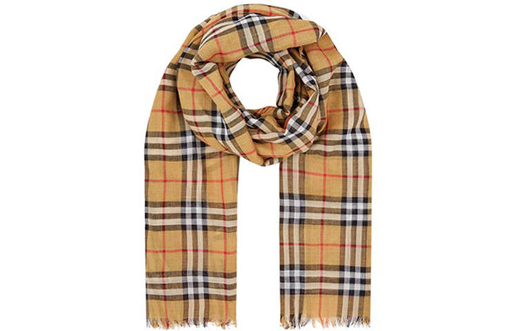 Burberry Burberry checked coated-cotton bib