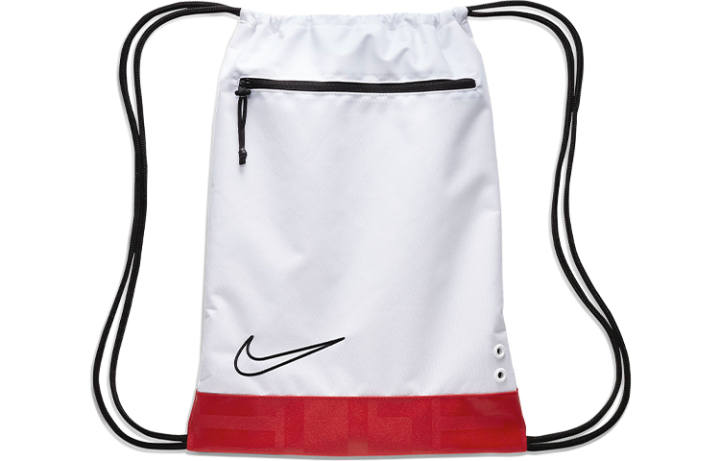 Nike Nike Polyester Backpack Regular Men's White Red Black
