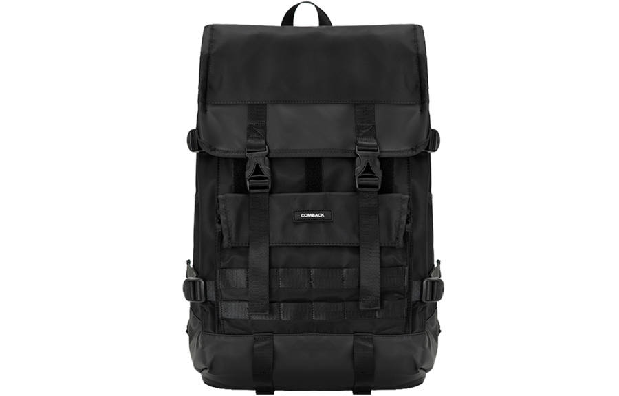 COMBACK COMBACK Polyamide Travel Bag, Laptop Bag, Backpack Large Unisex Black