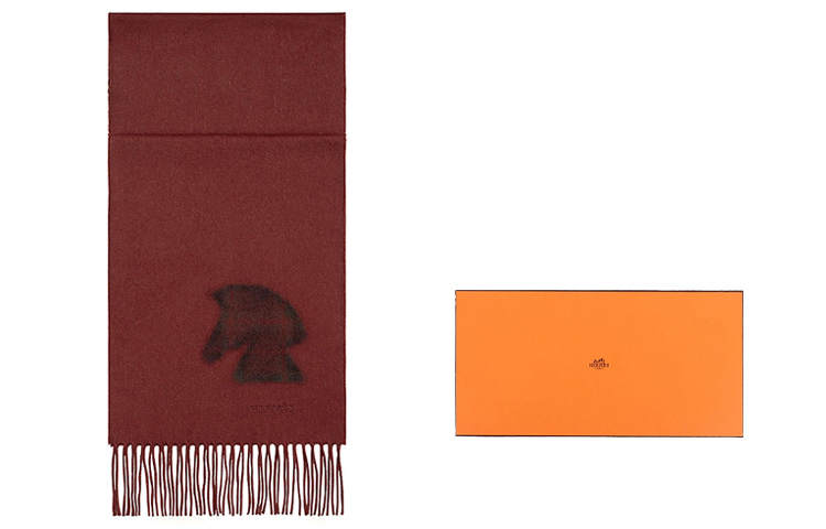 HERMES HERMES Knit Scarves Men's