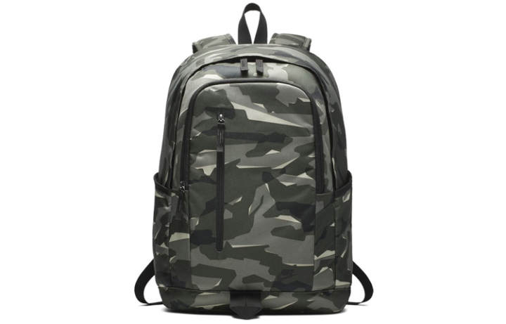 Nike Nike Athleisure Polyester Travel Bag Backpack Regular Unisex Camouflage