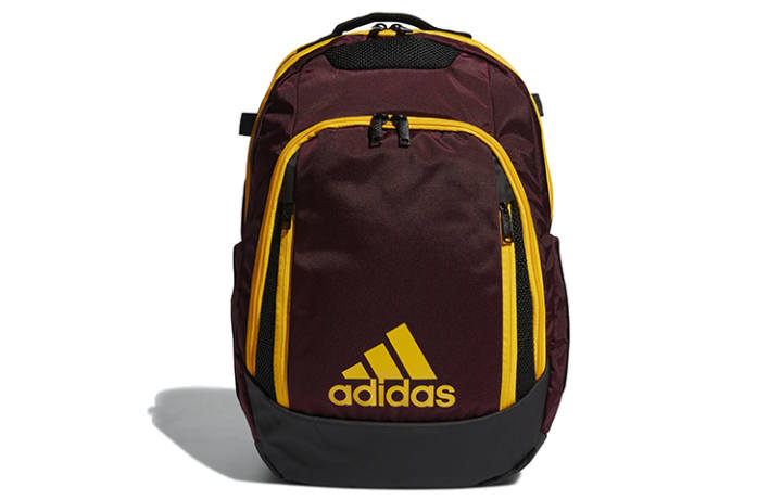 Adidas Adidas Polyester Backpack Regular Unisex Dark Red