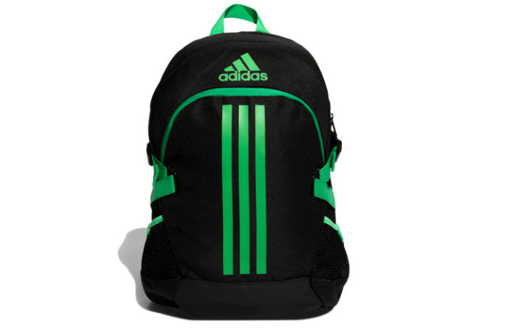 Adidas Adidas Recycled Polyester Backpack Regular Unisex Black & Bright Green