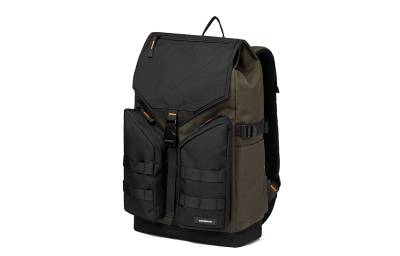 COMBACK Polyamide Laptop Bag Backpack Large Unisex Black/Green Color