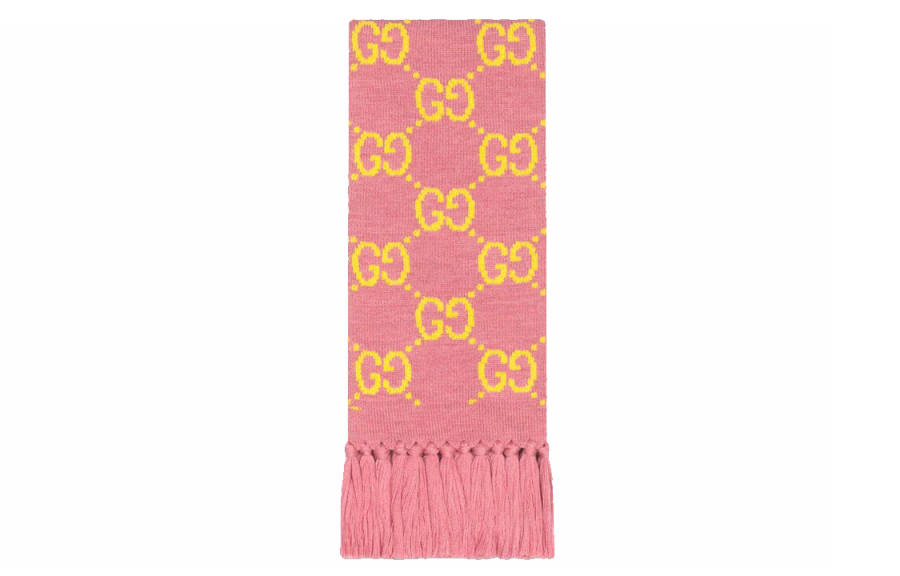 GUCCI GUCCI Gg Wool Jacquard Scarf