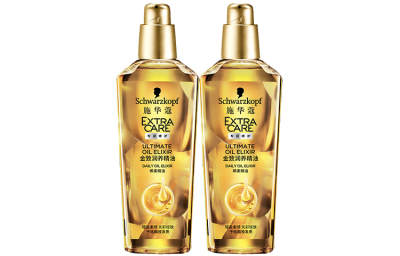 SCHWARZKOPF SHIHUAKOU Golden Nourishing Hydration Essential Oils For Hair Care Repairing 75ml*2/75ml*4