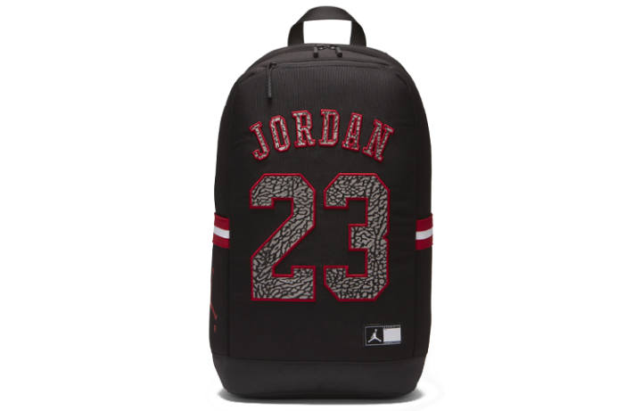 Jordan Jordan Polyester Basketball Bag Backpack Regular Unisex Black