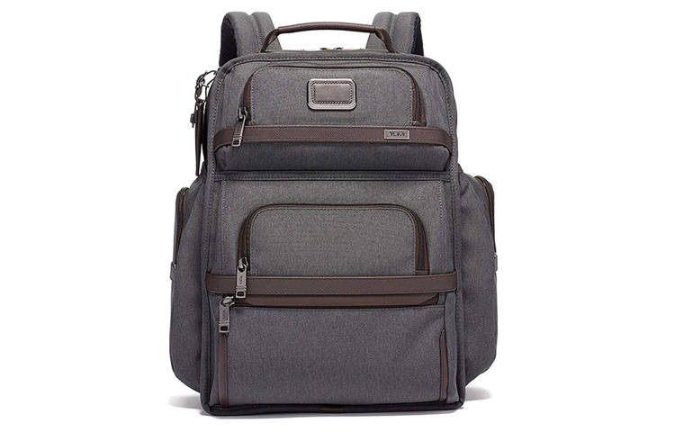 TUMI TUMI Alpha 3 Fabric Laptop Backpack Men's Gray