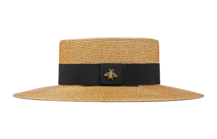 GUCCI GUCCI Lamé Papier Hat