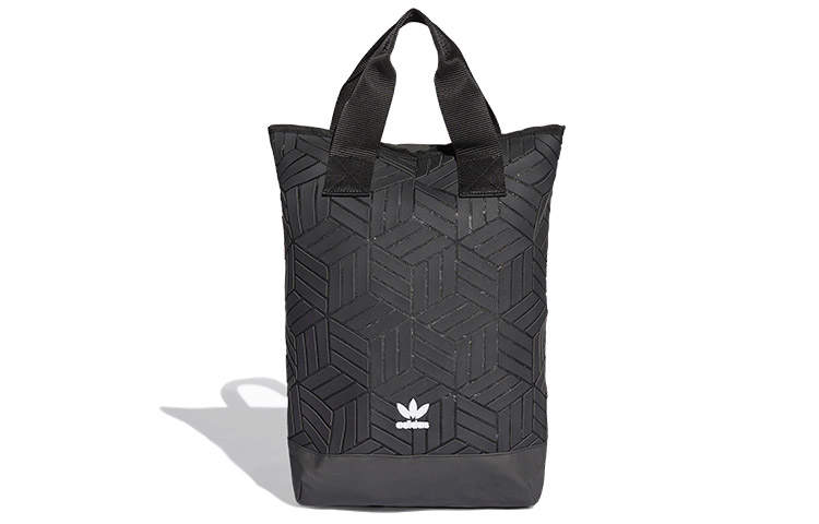 Adidas Originals Artificial Leather Backpack Unisex Pure Black