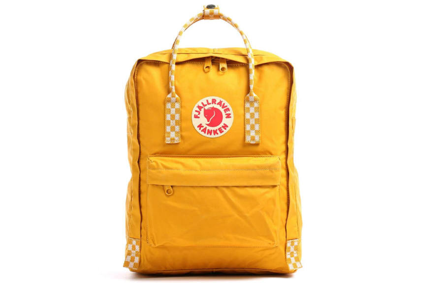 Fjallraven Kanken 16L Outdoor Bags Vinylon Ochre Unisex