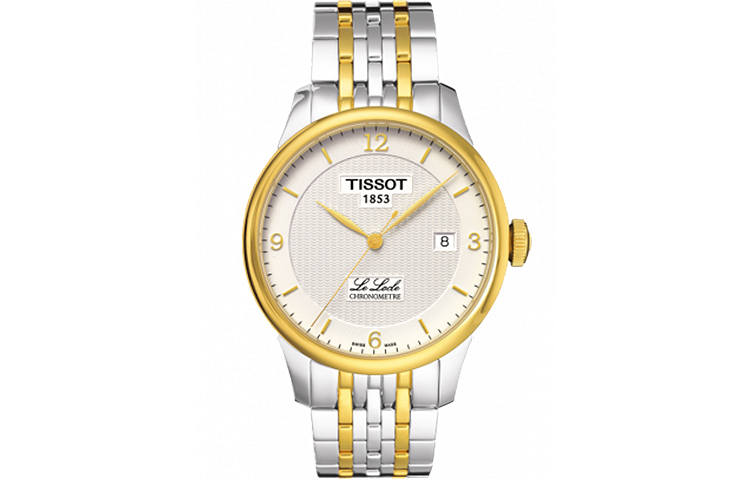 TISSOT Le Locle Collection Mechanical Movement 30m Waterproof Men's Watches Watch 39.3mm Silver Dial
