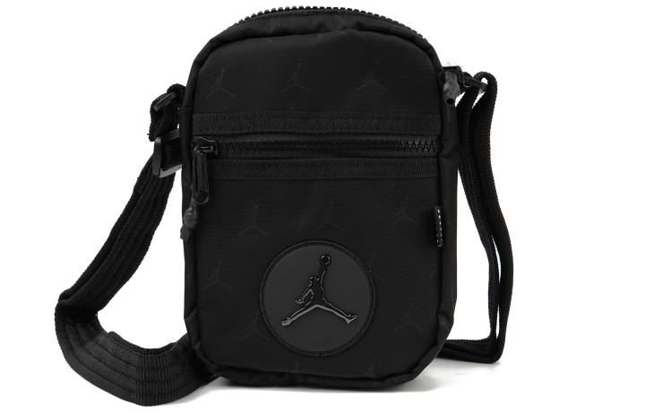 Jordan Jordan Nylon Crossbody Bag Regular Unisex Pure Black