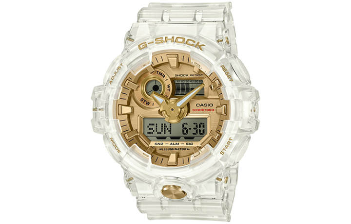 CASIO CASIO Men Gold Watch GA-735E-7A