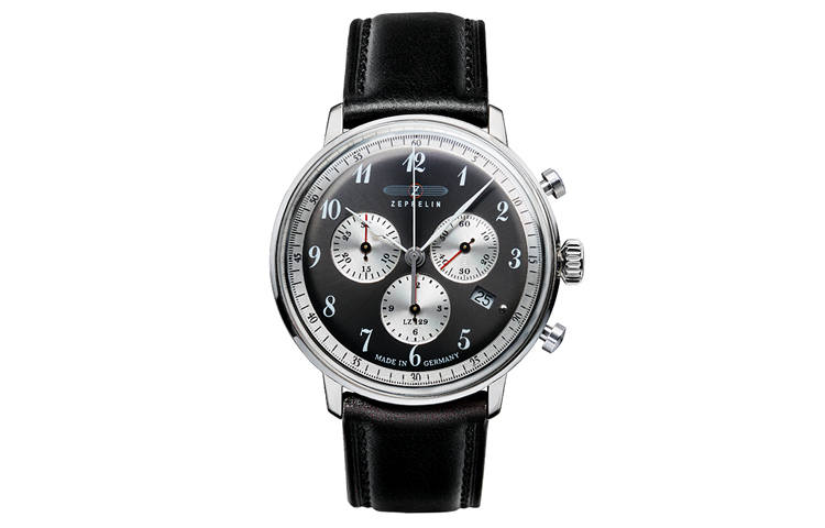 ZEPPELIN Hindenburg Collection Quartz Movement 30m Waterproof Men's Watches Watch Black Dial