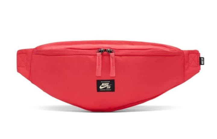 Nike Nike Heritage Polyester Crossbody Bag, Sling Bag, Fanny Pack Regular Unisex Red