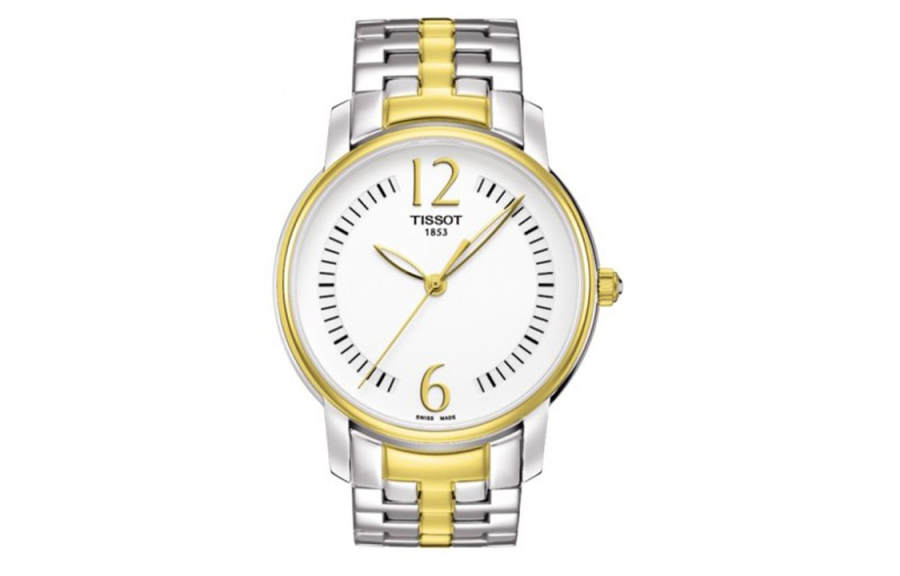 TISSOT T TREND Quartz Movement Women's Watch 38mm White Dial Stainless Steel Case