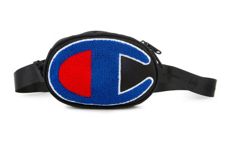 Champion Canvas Bag Fanny Pack Unisex Black