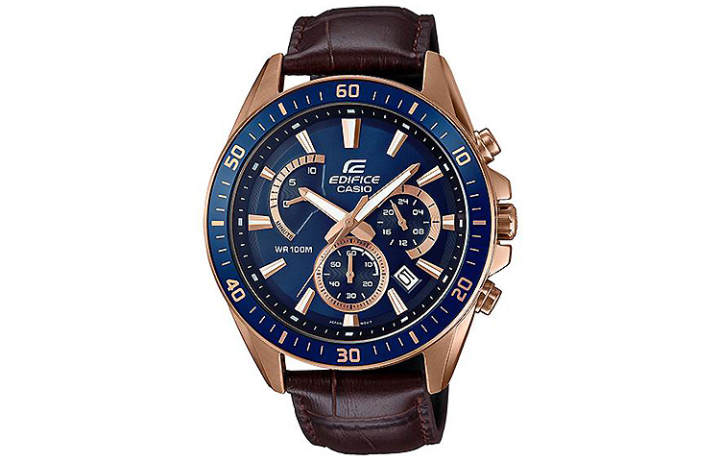 CASIO CASIO Men EDIFICE Blue Watch EFR-552GL-2A