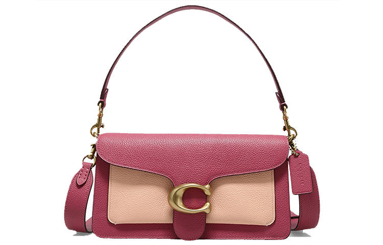 COACH Tabby Cow Leather Wine God Bag, Shoulder Bag, Crossbody Bag, Handbag Regular Women's