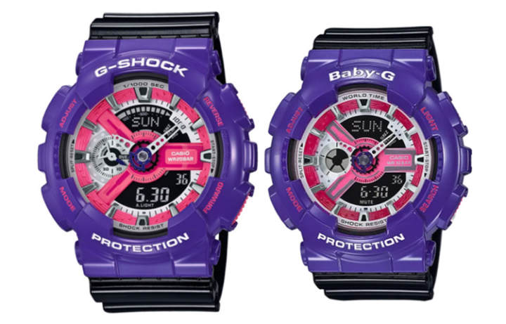 CASIO CASIO Unisex Pair Table Series Pink Watch