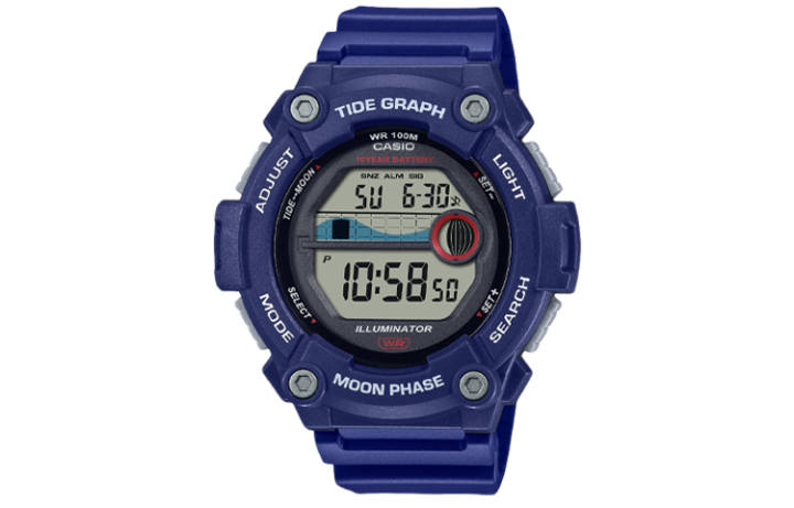 CASIO CASIO VINTAGE Collection Disc Quartz Movement Resin Strap Watch Men's Watches Gray Dial