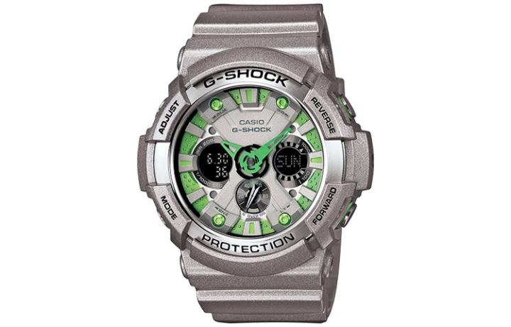 CASIO CASIO Men 55mm Silver Watch GA-200SH-8A