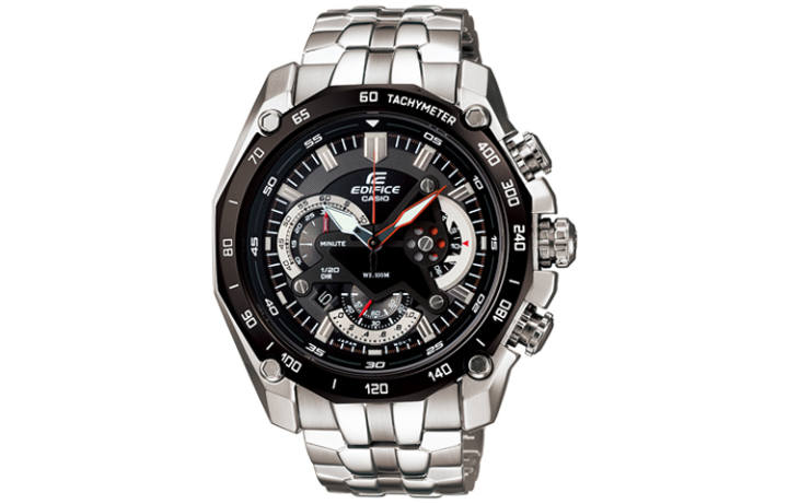 CASIO CASIO Men EDIFICE 45.1mm Black Watch EF-550D-1AV