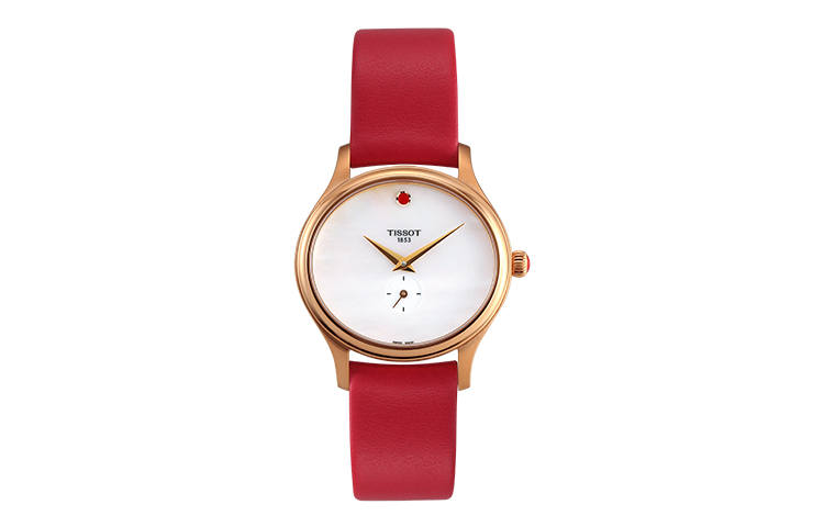 TISSOT Premium Collection Quartz Movement Waterproof Women's Watch 28*31.4mm