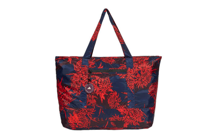 Adidas Adidas Polyester Tote Bag, Shopping Bag, Shoulder Bag Regular Women's Navy Blue/Red