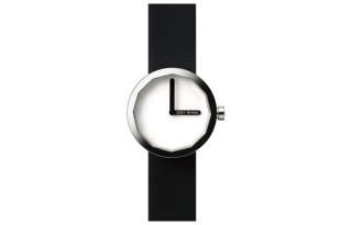 ISSEY MIYAKE Quartz Movement Genuine Leather Strap Watch 28mm Unisex White Dial SILAP004