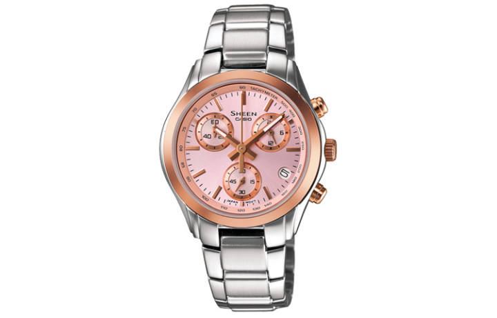 CASIO CASIO Women's SHEEN Pink Watch SHN-5000SG-4A