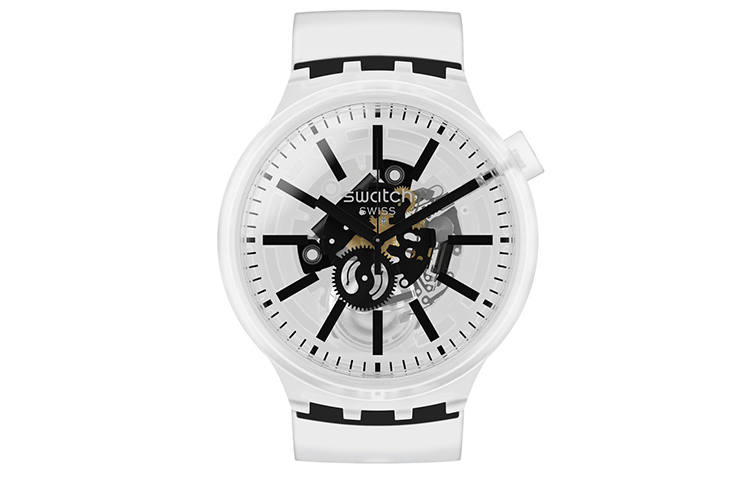 SWATCH SWATCH Women's 47mm Skeleton Watch SO27E101