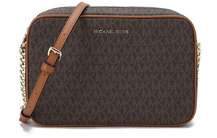 MICHAEL KORS Artificial Leather Shoulder Bag, Crossbody Bag Large Women's Dark Brown