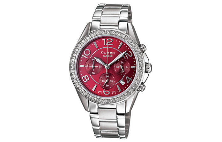 CASIO CASIO Women's SHEEN Red Watch SHE-5022D-4ADR