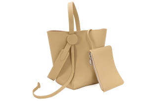 VENOF Cow Leather Bucket Bag, Tote Bag, Shopping Bag, Shoulder Bag Medium Women's Multicolor