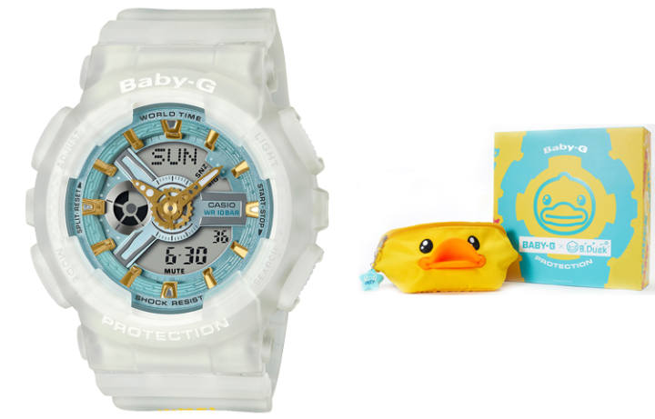 CASIO CASIO Women's BABY-G White Watch BA-110SC-7APRB