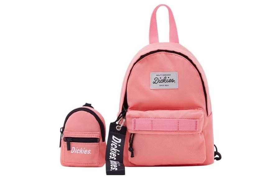 Dickies Dickies Polyamide Earphone Case Combo Bag Backpack Mini Women's Pink