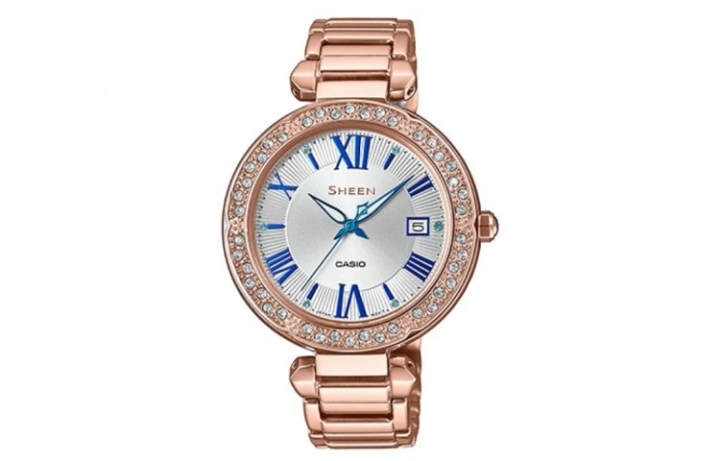 CASIO CASIO Women's SHEEN Gold Watch SHE-4057PG-7A