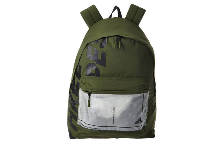 Adidas Adidas Nylon Fabric Backpack Regular Unisex Army Green