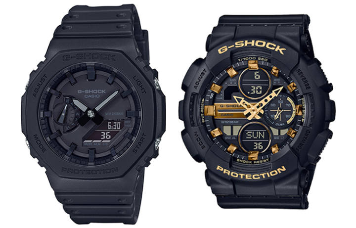 CASIO CASIO Unisex Pair Table Series Black Watch
