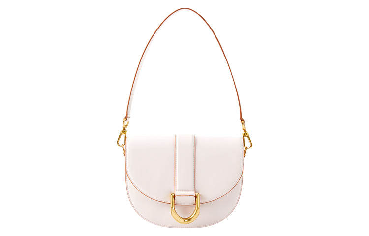 CHARLES&KEITH Polyurethane CK Bag, Shoulder Bag, Saddle Bag, Shoulder Bag Medium Women's Multicolor
