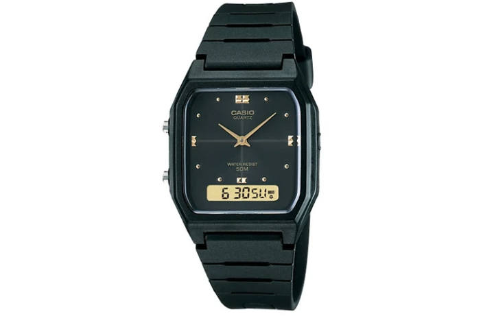 CASIO CASIO Men YOUTH Black Watch AW-48HE-1AVDF