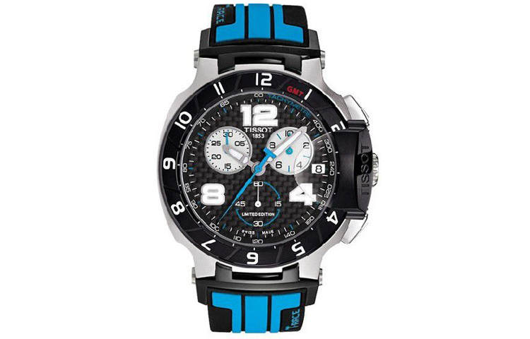 TISSOT MotoGP Quartz Movement Men's Watches Watch 50.26mm 50.26mm Black Dial T048.417.27.207.00