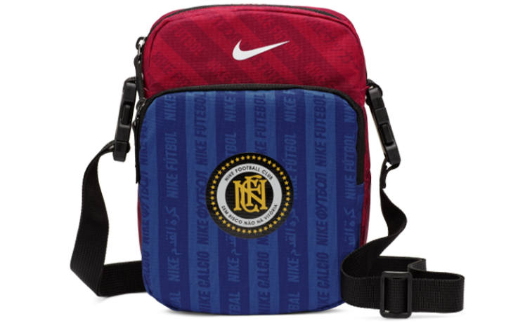 Nike Nike Polyester Shoulder Bag Unisex Red Blue
