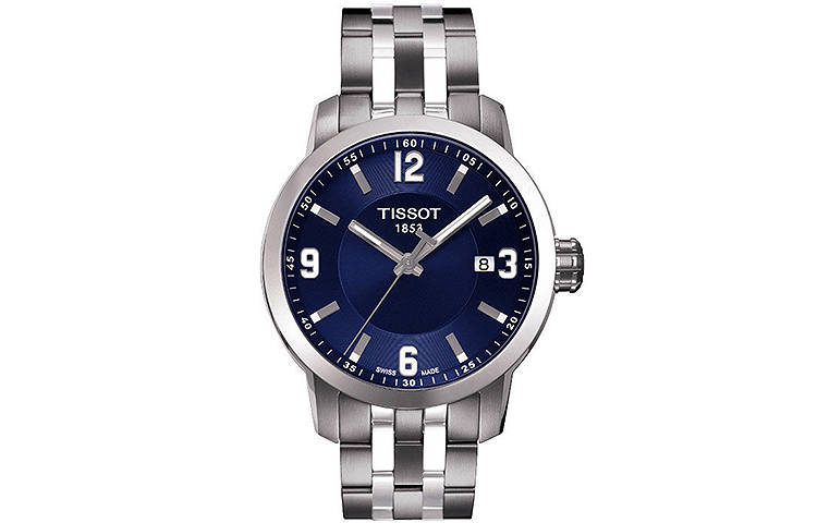 TISSOT Junchi 200 Collection Quartz Movement Elegance Men's Watches Watch 39mm Blue Dial Stainless Steel Case
