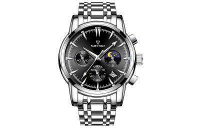 FAIRWHALE Driver Collection Men's Watch Quartz Movement Stainless Steel Watchband Watch Men's Watches