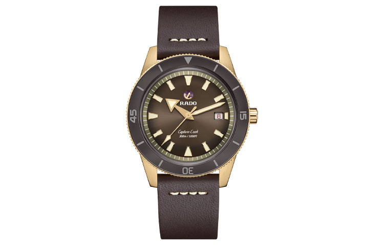 RADO Captain Cook Collection Automatic Mechanical Movement 30m Waterproof Men's Watches Watch 42mm